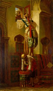 The Tryst autorstwa Jean Leon (attr. to) Gerome