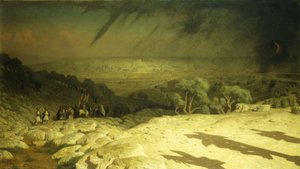 Golgota autorstwa Jean Leon Gerome