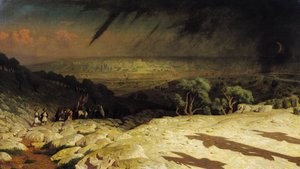 Jerozolima (Golgota, Consummatum Est, Ukrzyżowanie) 1867 (olej na płótnie) autorstwa Jean Leon Gerome