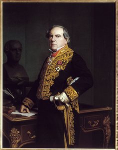 Portret Amedee Thierry (1797-1873), francuskiego dziennikarza i historyka. Obraz Jean Leon Gerome (1824-1904) autorstwa Jean Leon Gerome