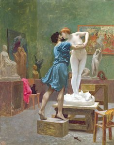 Pigmalion i Galatea autorstwa Jean Leon Gerome