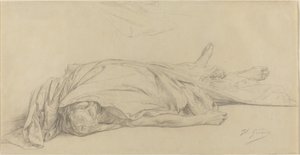 Martwy Cezar autorstwa Jean Leon Gerome