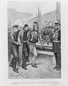 Osman Pasza sprowadzony do Skobeleva pod Plewną, ok. 1930 r. 1895