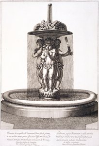 Fontanna Louisa Leramberta w Wersalu, 1673 autorstwa Jean Lepautre