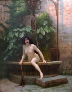 Prawda ze studni autorstwa Jean Leon Gerome