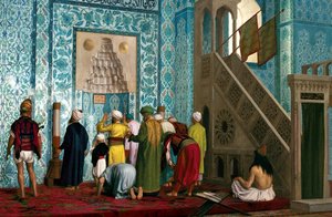 Błękitny Meczet autorstwa Jean Leon Gerome