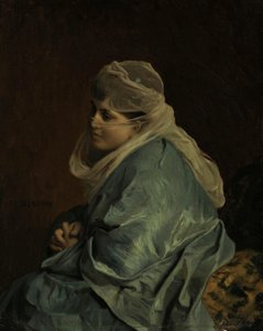 Kobieta z Konstantynopola autorstwa Jean Leon Gerome