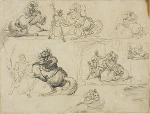 Badania autorstwa Jean Louis André Théodore Géricault