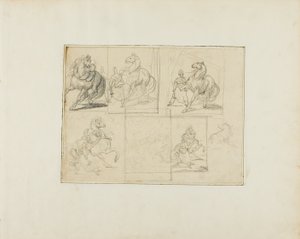 Badania autorstwa Jean Louis André Théodore Géricault