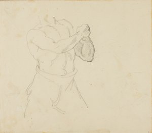 Tors boksera autorstwa Jean Louis André Théodore Géricault