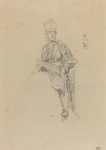 Huzar francuski autorstwa Jean Louis Ernest Meissonier