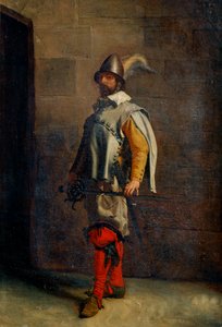Hugenot, XIX wiek. autorstwa Jean Louis Ernest Meissonier