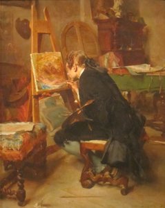 Malarz autorstwa Jean Louis Ernest Meissonier