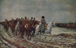 Napoleon podczas kampanii francuskiej 1814, 1864, c1915 autorstwa Jean Louis Ernest Meissonier