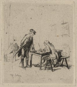 Nieuprawny autorstwa Jean Louis Ernest Meissonier