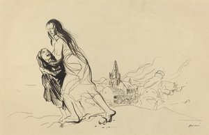 Po Douai, prawdopodobnie 1918. autorstwa Jean Louis Forain