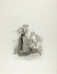 Na wieczornym przyjęciu autorstwa Jean Louis Forain