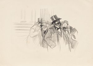 Na Giełdzie autorstwa Jean Louis Forain