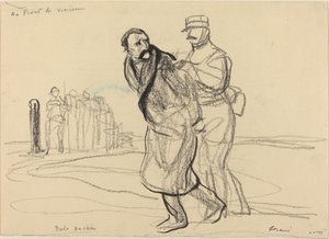 Z przodu Vincennes. bolo pasza autorstwa Jean Louis Forain