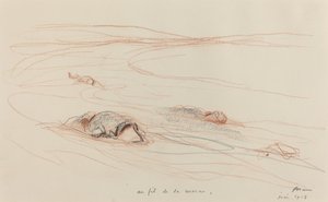 Wzdłuż Marny, 1918. autorstwa Jean Louis Forain