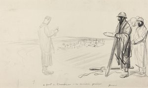 Przed Szampanią - Ostatnie modlitwy, ok. godz. 19141919. autorstwa Jean Louis Forain