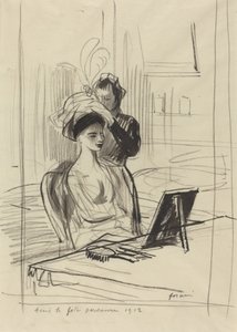 Avant do perskich dziewczyn autorstwa Jean Louis Forain