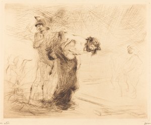 Chrystus odarty z szat autorstwa Jean Louis Forain