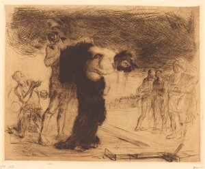 Chrystus odarty z szat autorstwa Jean Louis Forain
