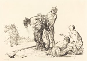 Chrystus odarty z szat autorstwa Jean Louis Forain