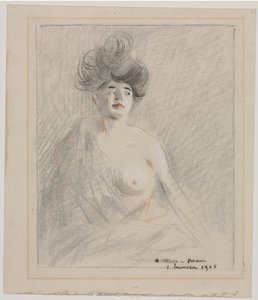Kurtyzana, 1906. autorstwa Jean Louis Forain