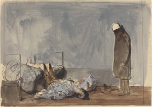 Były sznurowane, około. 19141919. autorstwa Jean Louis Forain