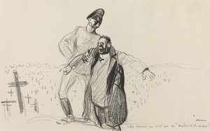 Krótko mówiąc, jest to tylko materiał ludzki. 19141919. autorstwa Jean Louis Forain
