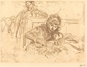 Dowód na rozprawie (pierwsza tablica) autorstwa Jean Louis Forain