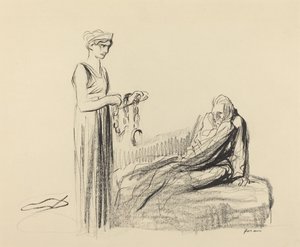 Kajdany, prawdopodobnie 1919. autorstwa Jean Louis Forain