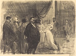 Pokój hazardowy autorstwa Jean Louis Forain