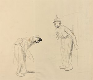 Ukrywanie "Louis" [verso] autorstwa Jean Louis Forain