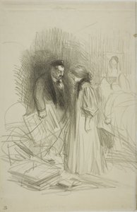 "Nie odważę się ich jeszcze zdjąć... to by go za bardzo zraniło". autorstwa Jean Louis Forain