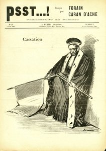 Ilustracja Jean-Louis Forain (1852-1931) w Psst...! autorstwa Jean Louis Forain