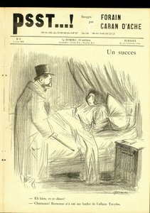 Ilustracja Jean-Louis Forain (1852-1931) w Psst...! autorstwa Jean Louis Forain