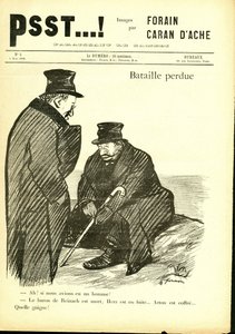 Ilustracja Jean-Louis Forain (1852-1931) w Psst...! autorstwa Jean Louis Forain