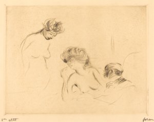 W pokoju prywatnym (trzecia płyta) autorstwa Jean Louis Forain