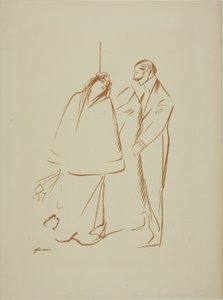 W szatni autorstwa Jean-Louis Forain