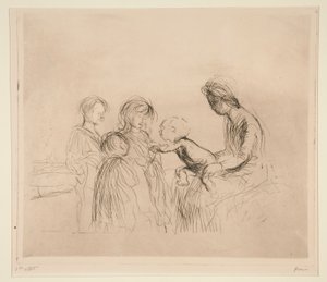 Madonna i Dzieci autorstwa Jean-Louis Forain