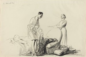 Demobilizuje go autorstwa Jean Louis Forain