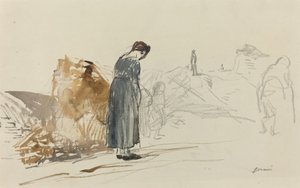 Niemcy wyjechali, ok. godz. 19141919. autorstwa Jean Louis Forain