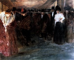 Sala Muzyczna, 1895-1896 autorstwa Jean Louis Forain