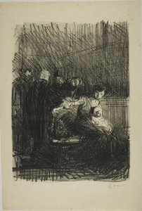 Zagłębienie rozprawy autorstwa Jean Louis Forain