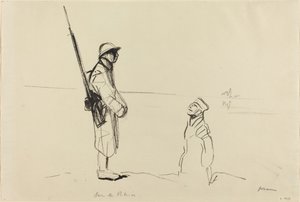 Nad Renem ok. 19141919. autorstwa Jean Louis Forain