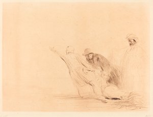 Cudzołożnica (trzecia płyta) autorstwa Jean Louis Forain