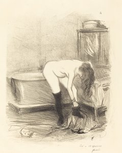 Wanna (płyta pionowa) autorstwa Jean Louis Forain